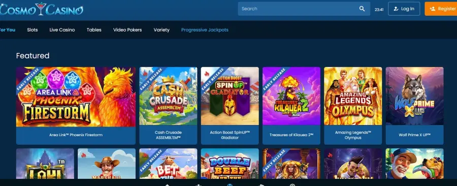 Cosmo Casino nz login